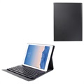 iPad 2, iPad 3, iPad 4 Folio Hülle mit Abnehmbare Tastatur - Schwarz