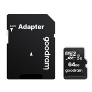 GoodRam MicroSDHC-Speicherkarte M1AA-0640R12 - Klasse 10