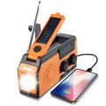 Multifunktionales Solar-Handkurbel-Notfallradio mit SOS, Powerbank, Taschenlampe HY-068