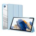 Samsung Galaxy Tab A9 Dux Ducis Toby Tri-Fold Smart Folio Hülle - Baby Blau