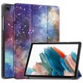Samsung Galaxy Tab A9+ Tri-Fold Serie Smart Folio Hülle - Galaxie