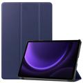 Tri-Fold Serie Samsung Galaxy Tab S9 FE Smart Folio Hülle - Blau
