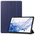Tri-Fold Serie Samsung Galaxy Tab S9 Smart Folio Hülle - Blau