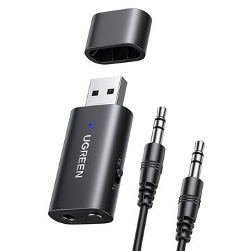 Ugreen CM523 2-in-1 Bluetooth 5.1 Audio-Sender und -Empfänger - Schwarz
