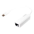 LogiLink USB-C-zu-Ethernet-Adapter - 1 Gbit/s - Weiß
