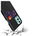 KSQ OnePlus 9 Hülle mit Kartenfach - Schwarz