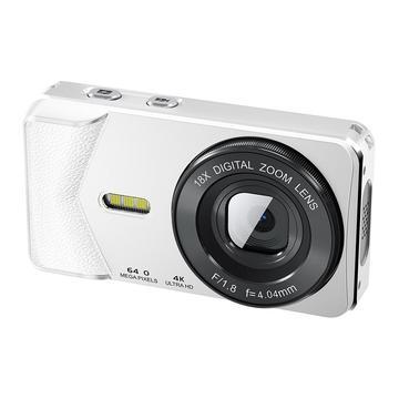 A59 A59 Kompakte Digitalkamera mit 2.8″ IPS-Bildschirm - 64MP - Weiß