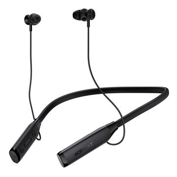 Acefast Acefast N7 Bluetooth Nackenband-Kopfhörer mit LED-Anzeige, Bass Boost - Schwarz