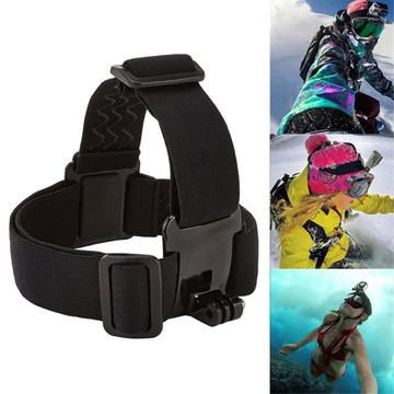 GoPro Verstellbares Kopfband für GoPro Hero 4/5/6/7/8/9/10/11 - Schwarz