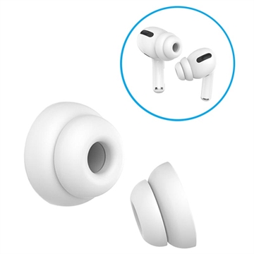 AhaStyle Ahastyle PT99-2 AirPods Pro Silikontips - S, M, L - Weiß