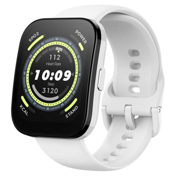 Amazfit Amazfit Bip 5 Smartwatch - 1.91 Anzeige - Creme Weiß