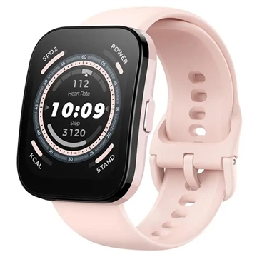 Amazfit Amazfit Bip 5 Smartwatch - 1.91 Anzeige - Pastellrosa