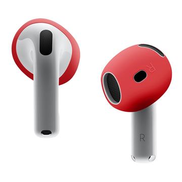 Anti-Rutsch-Silikon-Kopfhörerschutz Anti-Rutsch-Silikon-Kopfhörerschutz für AirPods 4 - Rot