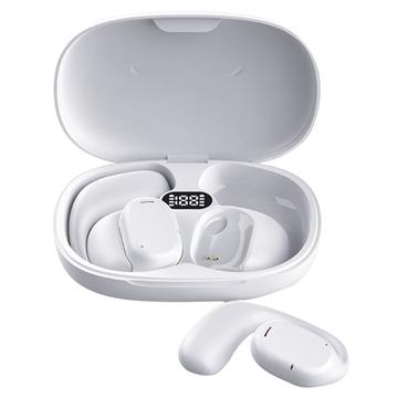 B66 B66 Smart Bluetooth Translator Earbuds Echtzeit-Kopfhörer Übersetzer Gerät für Business Travel Learning - Weiß