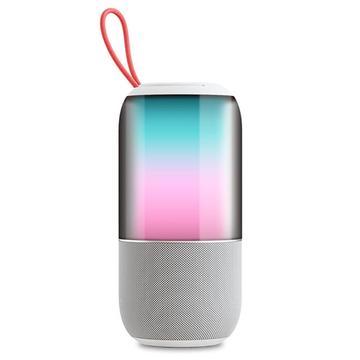 BT2675 BT2675 Tragbarer, wasserdichter Bluetooth-Lautsprecher mit RGB-Licht - Grau