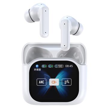 BY16 BY16 Intelligente Sprachübersetzung Wireless Kopfhörer - 150+ Sprachen Übersetzer - Weiß