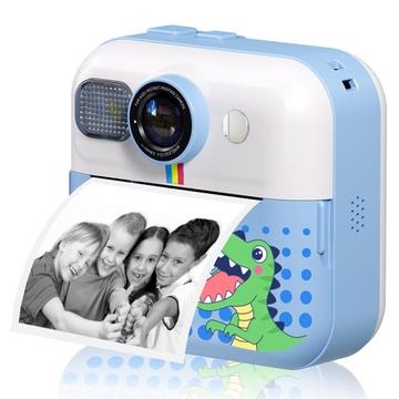 CP02 CP02 HD-Digitalkamera für Kinder mit Thermodrucker und 32G TF-Karte - Blau
