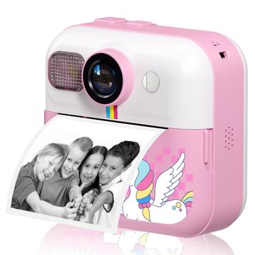 CP02 CP02 HD-Digitalkamera für Kinder mit Thermodrucker und 32G TF-Karte - Pink