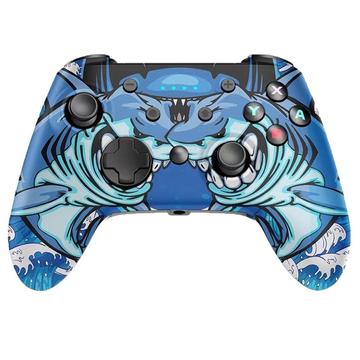 Nintendo CX-270C Drahtloser Bluetooth Game Controller für Nintendo Switch/PC/Smartphones/Tablets - Hai