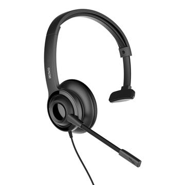 Deltaco Deltaco Noise Cancelling USB-Mono-Headset - Schwarz