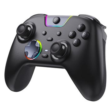 Nintendo EasySMX X05Pro Dreifach-Modus-Gaming-Controller mit zweistufigen Hall-Triggern - Nintendo Switch/PC/Phone - Schwarz