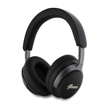Guess Guess Script Logo ANC/ENC On-Ear Wireless-Kopfhörer - Schwarz