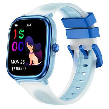 HT40 HT40 Kinder-Smartwatch mit Herzfrequenz- und Schlafüberwachung - IP68 - Blau