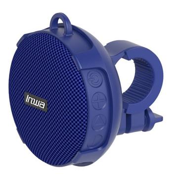 Inwa INWA Bluetooth-Lautsprecher Mini Subwoofer IPX7 wasserdicht Wireless Fahrrad Radfahren Musik-Lautsprecher Unterstützung TF - blau