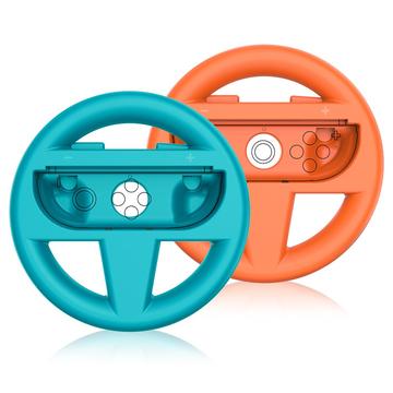 Nintendo JYS-NS2261 Racing Wheel Duo für Nintendo Switch 2 Joy-Con Controller - Blau / Orange