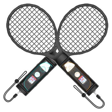 Nintendo JYS-NS2266 Tennisschläger Duo für Nintendo Switch 2 Joy-Con Steuerungen - Schwarz