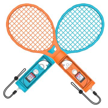 Nintendo JYS-NS2266 Tennisschläger Duo für Nintendo Switch 2 Joy-Con Steuerungen - Blau / Orange