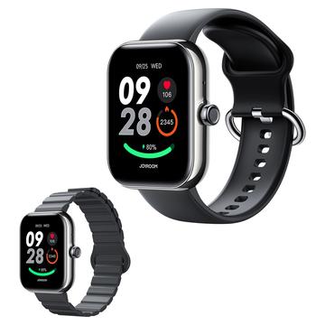 Joyroom Joyroom JR-FT5 Plus Smartwatch - 1.96 Bildschirm, Sportuhr mit Anrufbeantwortung - Schwarz