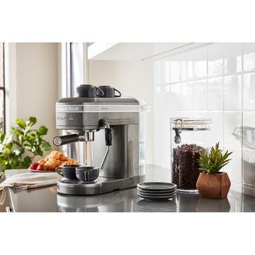 KitchenAid KitchenAid 5KES6503EMS Espressomaschine - Medaillon Silber