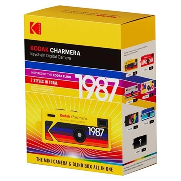 Kodak Kodak Charmera Mini-Digitalkamera als Schlüsselanhänger - Farbe nach Zufallsprinzip