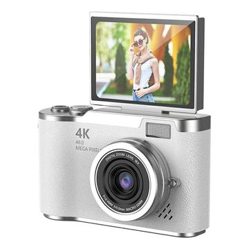 LK007 LK007 Flip-Screen-Digitalkamera mit 32-GB-Speicherkarte - Weiß