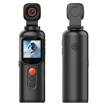 LK2316 LK2316 Tragbare 4K Ultra HD Action-Kamera mit Gimbal-Stabilisierung - Schwarz