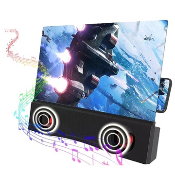 Handy-Display-Verstärker Handy-Display-Verstärker mit Bluetooth-Lautsprecher - 12''