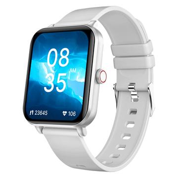 Niceboy Niceboy Lite 4 Smartwatch mit Gesundheitsüberwachung - Arktisches Silber