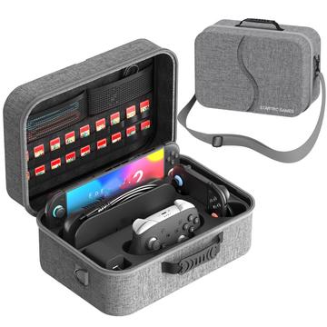 Nintendo Nintendo Switch 2 Startrc Spiele Aufbewahrungsbox mit 18 Spielkartenfächern - Grau
