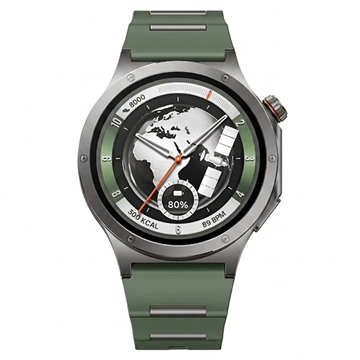 OnePlus OnePlus Watch 4 Smartwatch 5491100542 - Bluetooth/WLAN - Evergreen Titanium