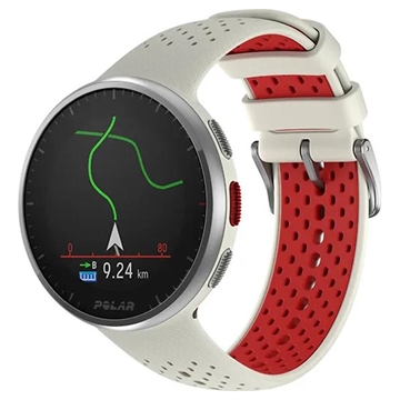 Polar Polar Pacer Pro Sport-Smartwatch - Schneeweiß