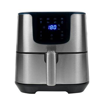 Princess Princess 182060 Deluxe XXL Digital-Luftfritteuse - 1700W, 5.5l - Schwarz / Grau