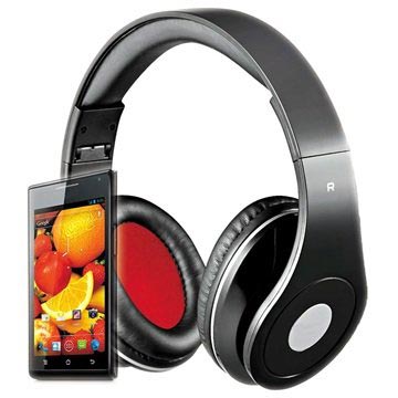 Rebeltec Rebeltec AudioFeel 2 Over-Ear Headset - Schwarz