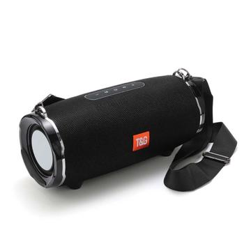 T&G T&G TG187 Tragbarer Bluetooth Lautsprecher mit Trageriemen - 30W - Schwarz