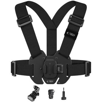 DJI Tech-Protect GA100 Brustbügel für GoPro und DJI Action-Kameras - Schwarz