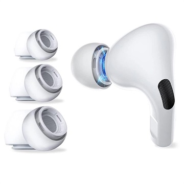 AirPods AirPods Pro/AirPods Pro 2 Tech-Protect Silikontips - S, M, L - Weiß