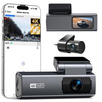V69 V69 4K-Doppel-Dashcam mit Nachtsicht und Parkassistent