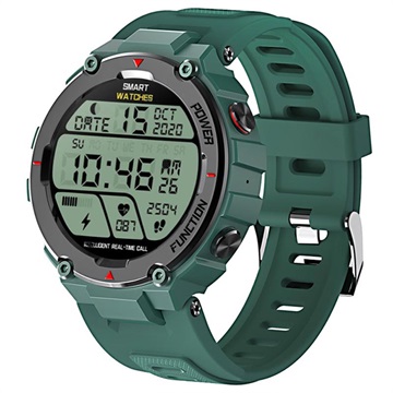 Wasserdichte Wasserdichte Bluetooth Sport Smartwatch F26 - Armee Grün