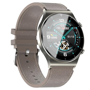 Wasserdichte Wasserdichte Bluetooth Sport-Smartwatch mit Herzfrequenz GT08 - Grau