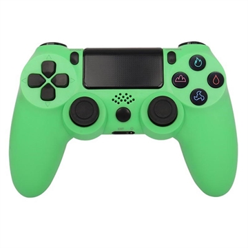 Wireless Wireless Gaming Controller Gamepad für PS4 Spiel Joystick mit Lautsprecher und Stereo-Headset-Buchse - Grün